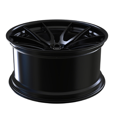 아우디 RS6을 위한 20 인치 2 부분 단조 휠 림 디스크 스포크 배럴 Lip 새틴 같은 매트