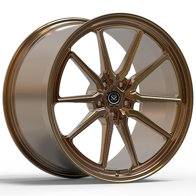 22x10.5 Custom Gloss Bronze Forged Rims For Audi rs6 c7 2013년