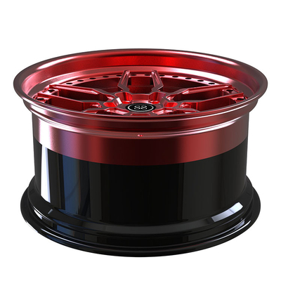 Nissan GTR Candy Red Custom 2-PC 엇갈린 크기 20*8 .5and 20*10.5용 5x114.3
