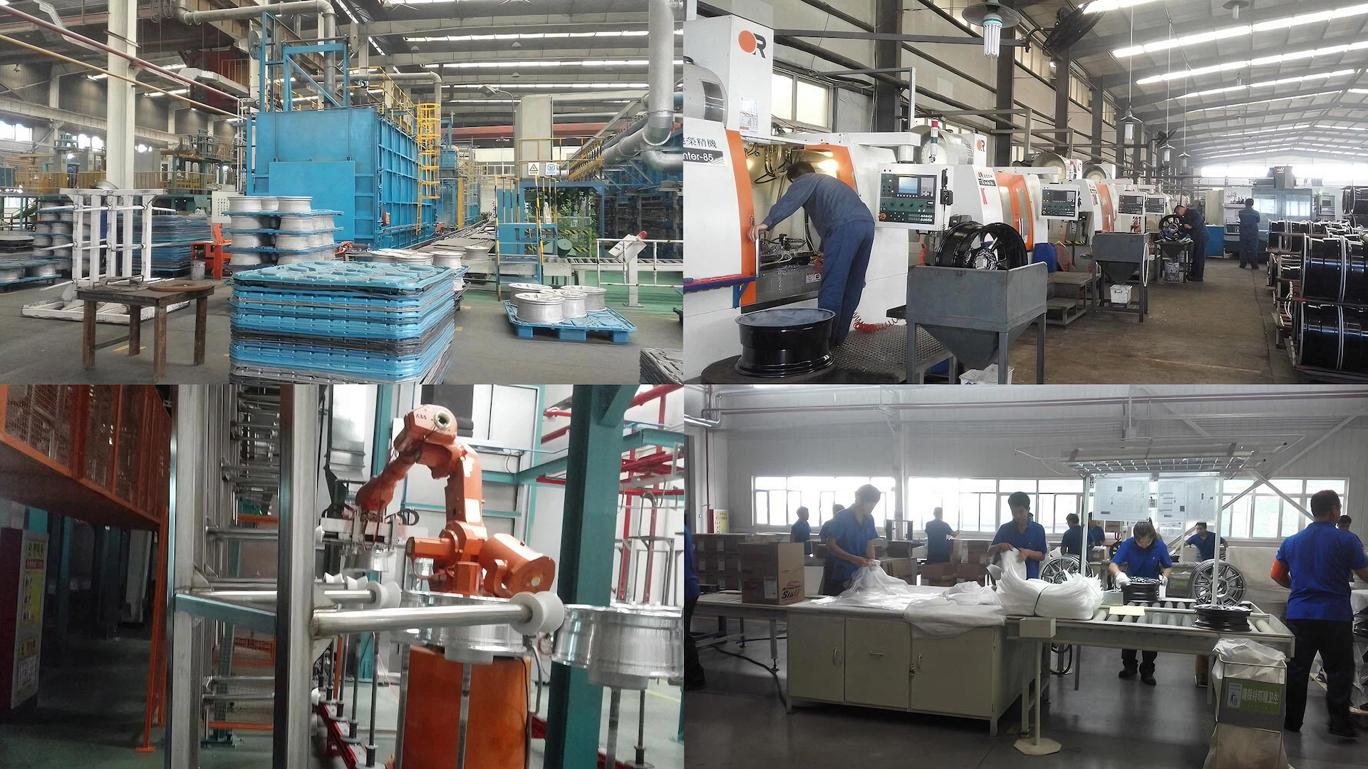 품질 1 부분 단조 휠 공장