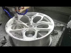 BMW 메르세데스 포르셰 자동차 휠을 위한 안출된 1시 1분 부분 모노블록 18X10.5 새틴 같은 검은 림