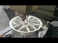 고급 승용차를 위한 포르셰 무광택 검정색 주문 제작 설계 A6061 1 소편 휠