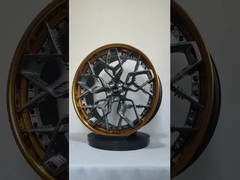 닦은 배럴 2 조각 도장 바퀴 닦은 디스크 21 22 23 인치 알루미늄 합금