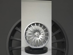 메르세데스 벤츠 S500 1998의 18x8.5 반짝이는 은 1 조각 가조 바퀴