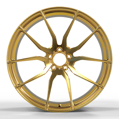 랜드로바를 위한 샴페인 황금 주문을 받아서 만들어진 한 조각 위조된 바퀴