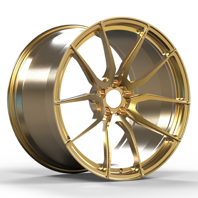 랜드로바를 위한 샴페인 황금 주문을 받아서 만들어진 한 조각 위조된 바퀴