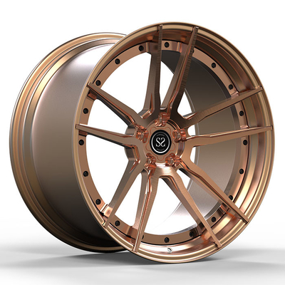 21x12 2 부분은 무스탕 GT500을 위한 불순물 림 5x114.3 브론즈 페인트를 만들었습니다
