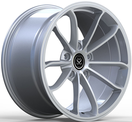 포르쉬 991을 위한 19x8.5 19x11 은 1 부분 단조 휠 모노 블록 불순물 림 5x130