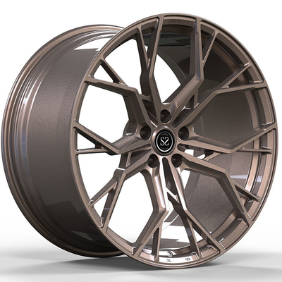 20X9 6061-T6 Audi RS 6 7를 위한 알루미늄 합금 변죽 주문 청동 5x112 놀이쇠 본