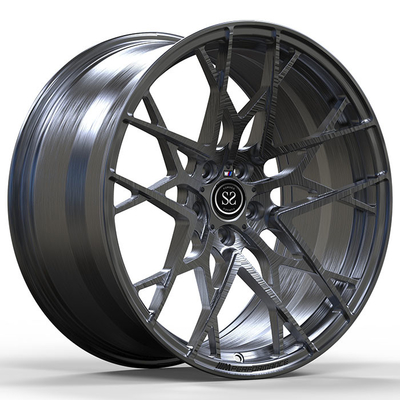 8.5Jx21 ET25 및 10Jx21 ET41 BMW ALPINA B7 G12용 암흑 붓 맞춤 조정 도장 반지