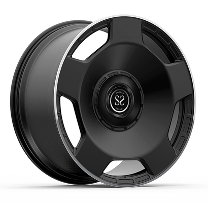 19x9.5 19x11 새틴 블랙 헤비 듀티 단조 휠 (벤츠용)