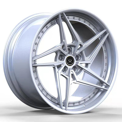 사용자 정의 21x9 은 2 PC Audi Q7용 가조 알루미늄 합금 반지