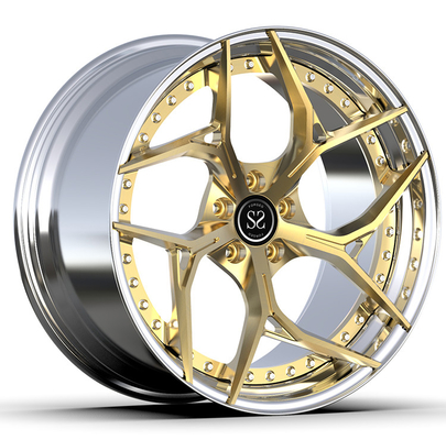 S 클래스 E63s W213 21x9.5 및 21x11 사용자 지정 금으로 닦은 2PC 릴