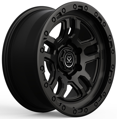 토요타 툰드라 XK70 20x9.0 6-139.7 매트 블랙 커스텀 1PC 릴