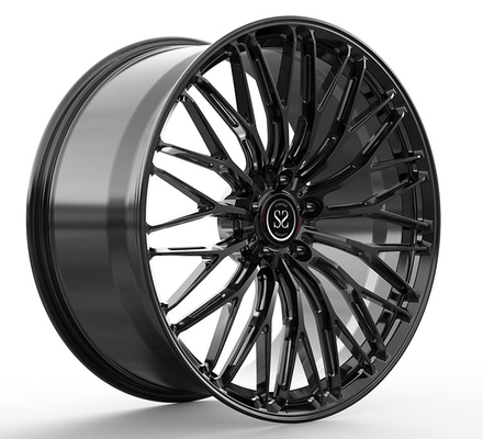 22x10.5 및 22x11 반짝이는 검은색 BMW X5용 1PC 가조 반지