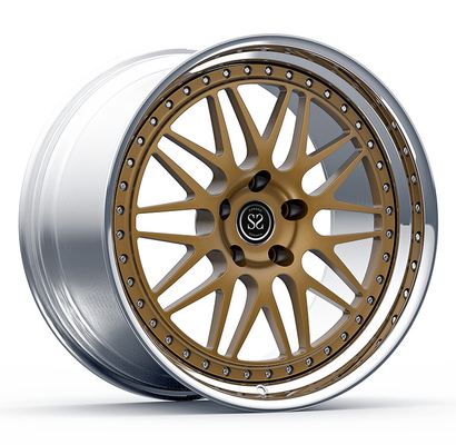 Bmw M8 F92 21x10.5 및 21x11.5 3 조각 주문형 도장 바퀴