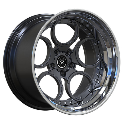 닛산 GTR 19 및 20 인치 5x114.3 PCD 사용자 지정 2-PC 가조 합금 반지