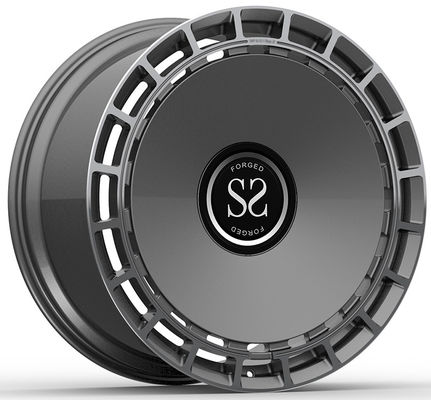 레인지 로버 L320 2008 새틴 그레이 커스텀 1피스 단조 휠 20x10.5