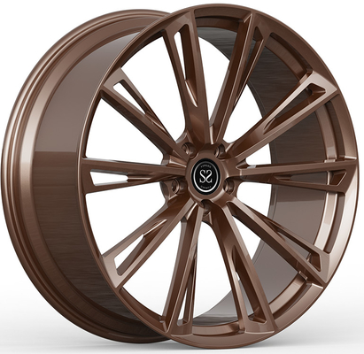 24x10.5 ET+32/24x12ET+45 PCD 5x112/CB 66.6 BMW X7용 광택 청동 가조 바퀴