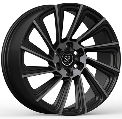 18x9ET42/5x100/56.1 2004년 수바루 WRX용 맞춤형 도장 모노블록 검은색 가공 얼굴