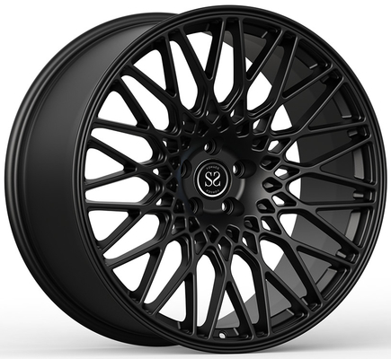 21x10ET15/21x11ET20/5x112/66.6 Bmw M5 F90용 사틴 검은 도장 바퀴
