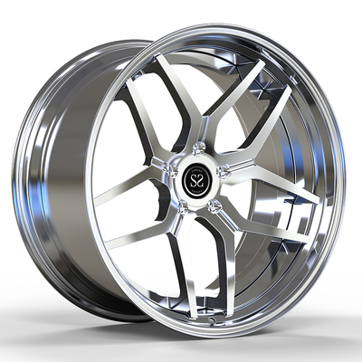 BMW M3 G80 크롬 2 조각 도장 바퀴 21x10.5 및 21x11.5