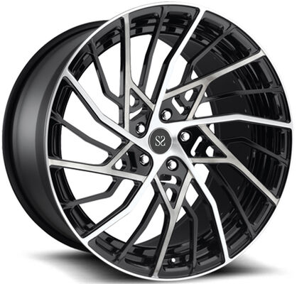 Lamborghini Aventad 5x120 5x112 림용 139.7mm PCD 19인치 단조 합금 휠