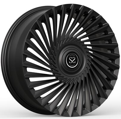 22x10.5J 플로팅 캡 새틴 블랙 1-PC 단조 림 (G 클래스 6.3 AMG 2020용)