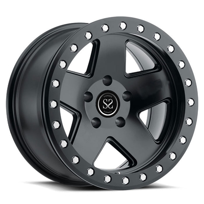 Customs 21 22 24 인치 단조 픽업 오프로드 차량 SUV 휠 beadlock 림 지프 랭글러
