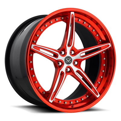 맞춤형 3PC 가조 반지 19x9.0 및 19x12 Mustang 350 차시 20