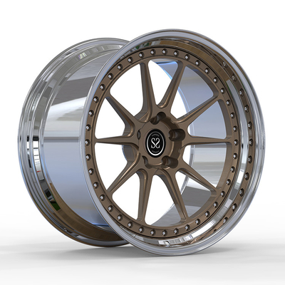 Aston Martin Vantage 2 Piece Forged 20 알루미늄 합금 휠 림 맞춤형 볼트 패턴