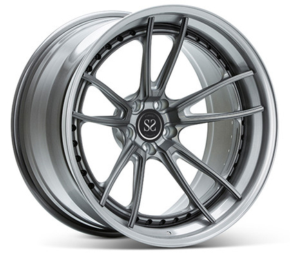 2색 오목형 21인치 Gtr 5x120 단조 휠