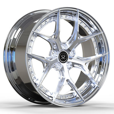 폴란드어 2 조각 단조 림 Taggered 19 21 인치 5x112 Audi RS5에 적합
